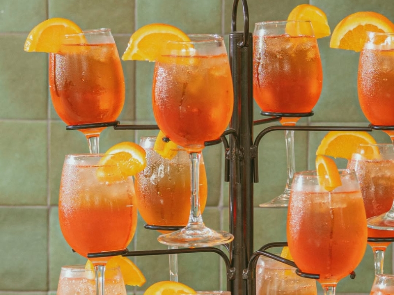 aperol spritzes